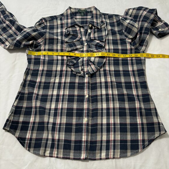 Lauren Jeans & Co. Ralph Lauren Women´s Button Down Shirt, Size XL - Picture 10 of 11